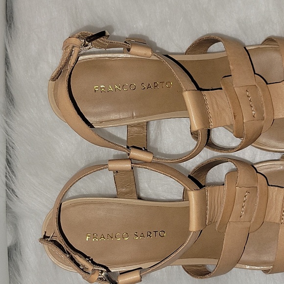 Franco Sarto tan cork wedges - Picture 5 of 6